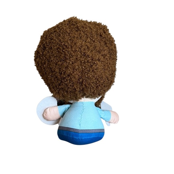 Licensed Bob Ross Character Plush Figure Doll Happy Little Painting Chill 13 In - Picture 6 of 12
